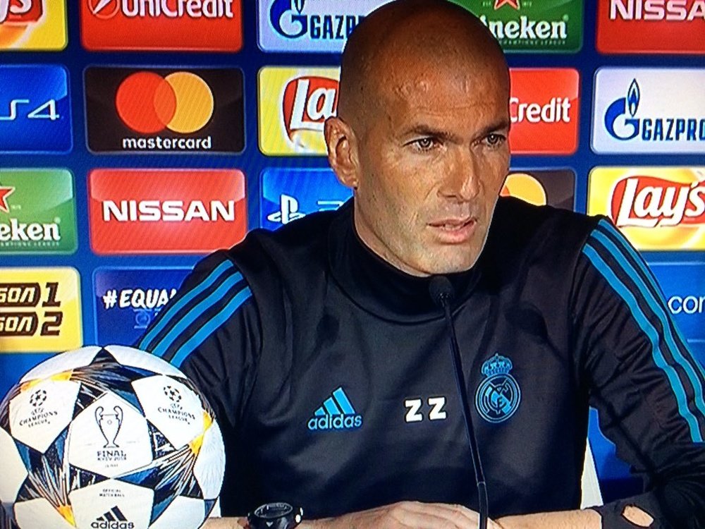 Zidane se montre prudent. Capture