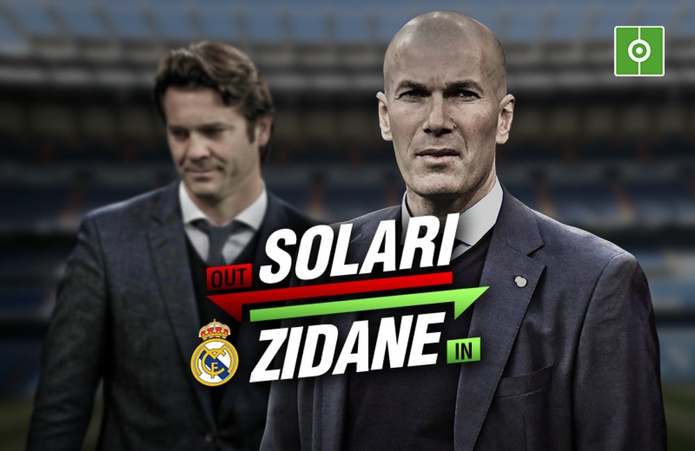 Zidane volta a treinar o Real Madrid. BeSoccer