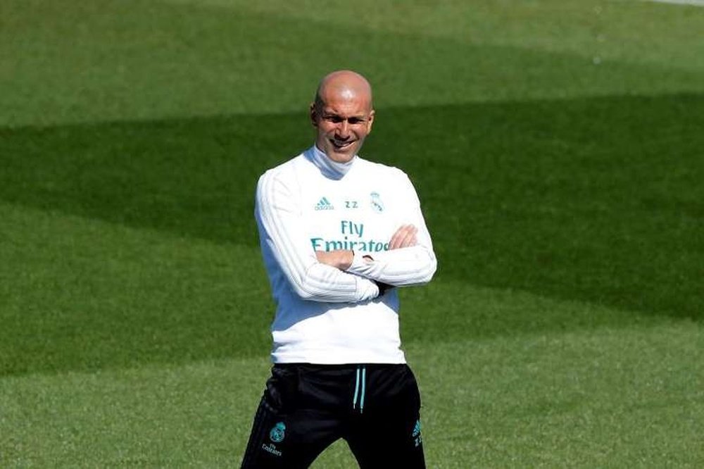 Zidane já pensa nas futuras contratações para a próxima temporada. EFE