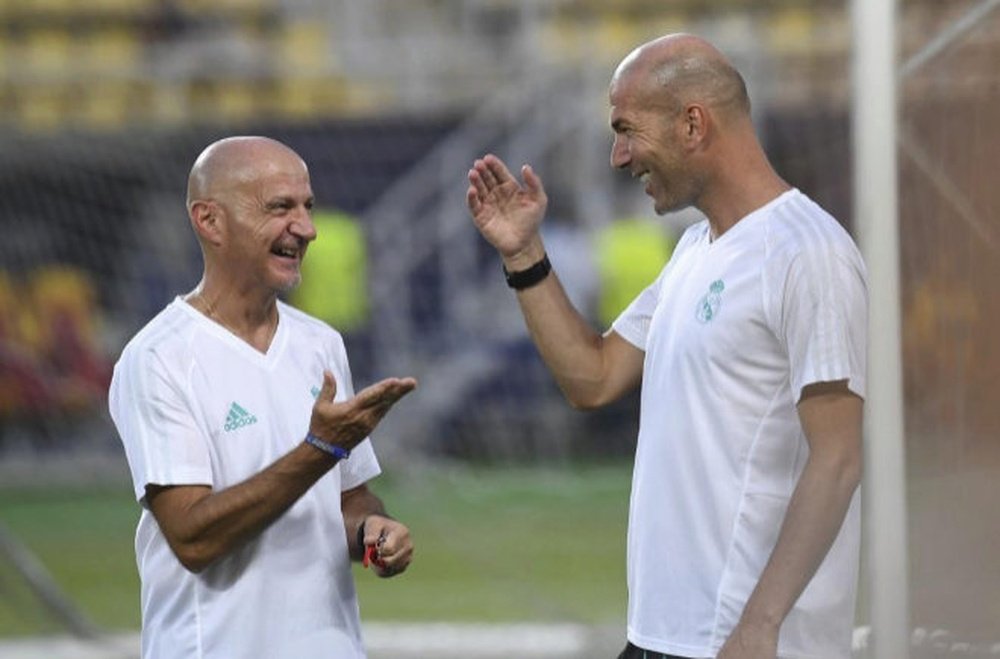 El Madrid se encomienda al 'pulmón' de Zidane. EFE