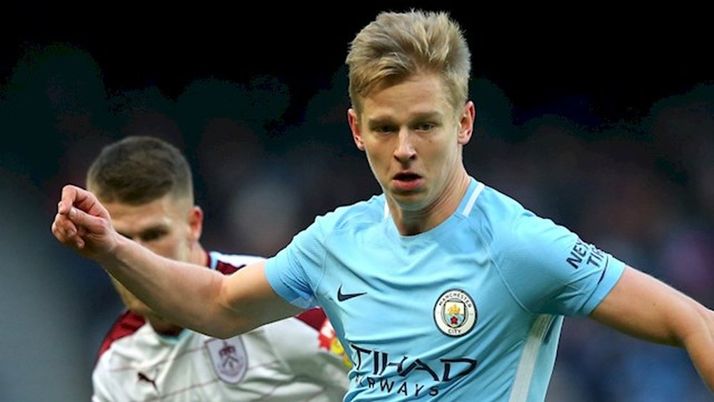 Zinchenko is expected to play left-back for City on Sunday. ManchesterCity
