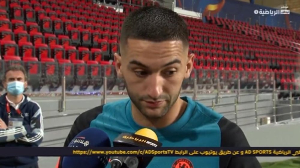 Ziyech diz adeus ao Marrocos. Captura/ADSportsTV