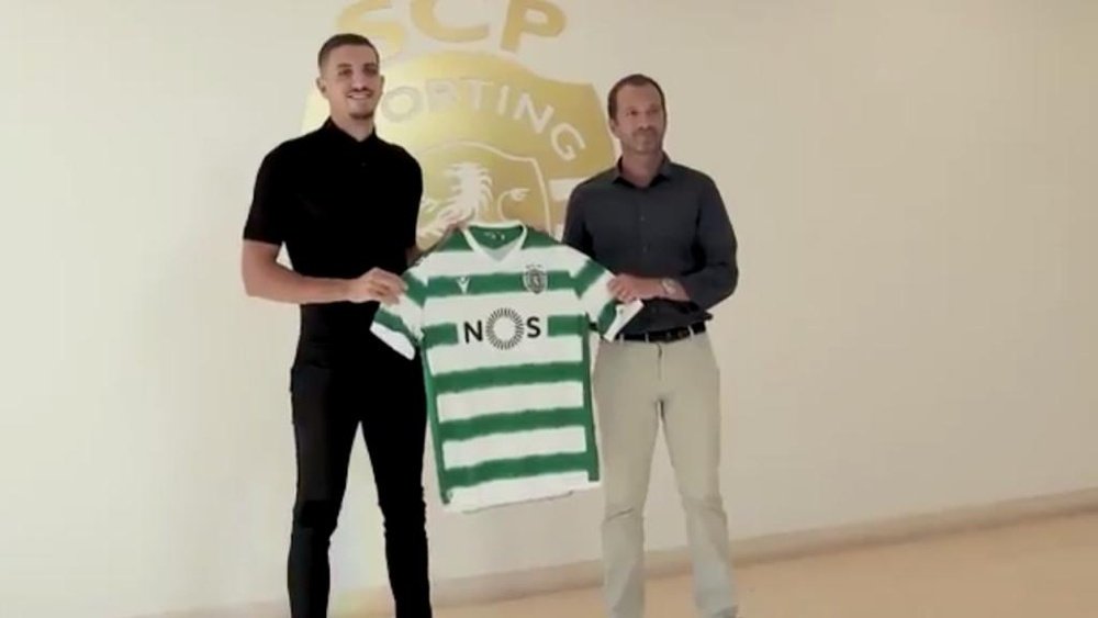 O Sporting contrata Feddal. Captura/Twitter/Sporting_CP