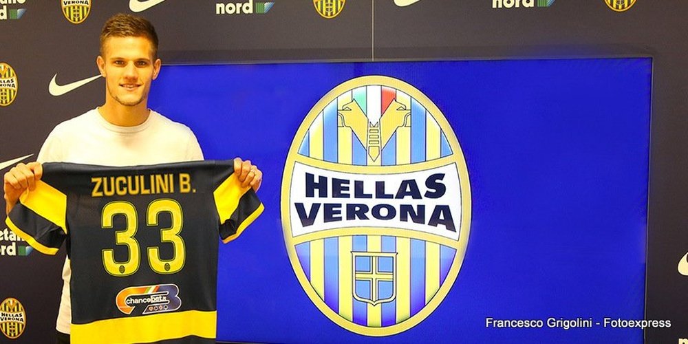 Zuculini, oficialmente nuevo jugador del Hellas Verona. Hellas Verona