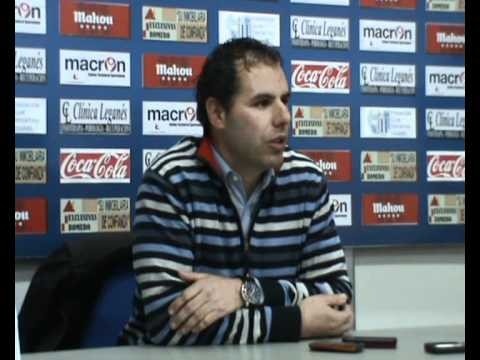 CD LEGANES TV. Declaraciones de los entrenadores. Lega, 2 - Lugo, 0