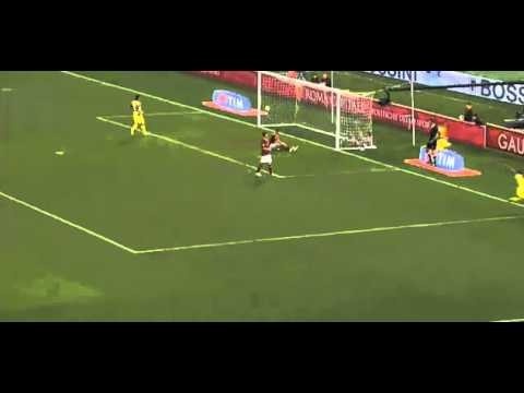 Roma-Chievo 0-1 gol 0-1 Therau 36 giornata 07/05/2013
