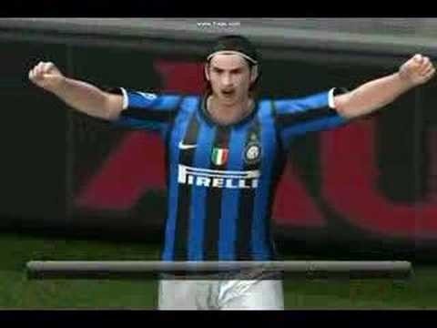 Inter (pes 2008)Champions League goals