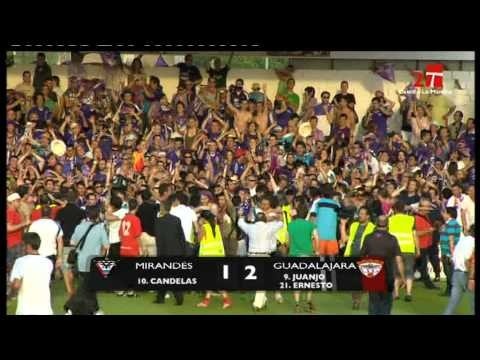 Ascenso a 2ª 2010/2011: Mirandés 1-2 Guadalajara. Final del partido