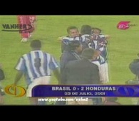 Honduras vs Brasil 2-0 Cuartos de Final Copa America 2001