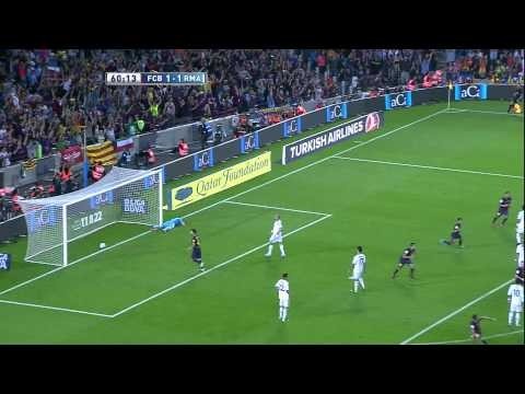 Golazo de falta de Lionel Messi (2-1)