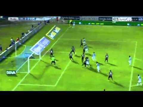 Francisco Casilla Great Save ~  Celta Vigo 2 - 2  Espanyol