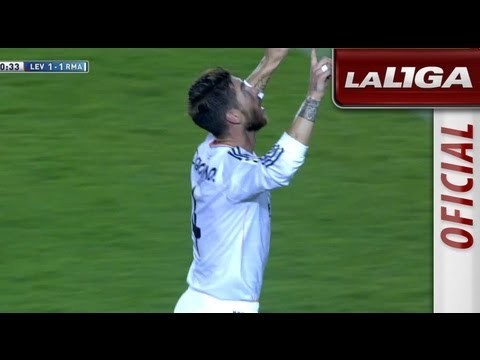 Gol de Ramos (1-1) en el Levante UD - Real Madrid - HD