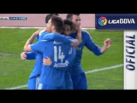 Gol de Cristiano Ronaldo tras un buen pase de Isco (0-1) - HD