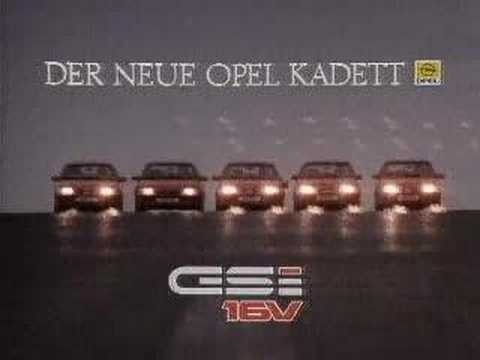Anuncio del Opel Kadett Gsi 16v en aleman