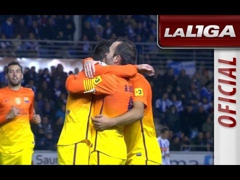 La Liga | Deportivo Alavés - FC Barcelona (0-3) | 30-10-2012 | 1/16 ida | Resumen