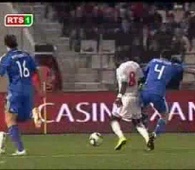 But - football : Senegal - grece