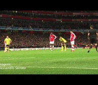Cesc Fabregas faz de penalti o gol de empate do Arsenal contra o Barcelona pela Champions League