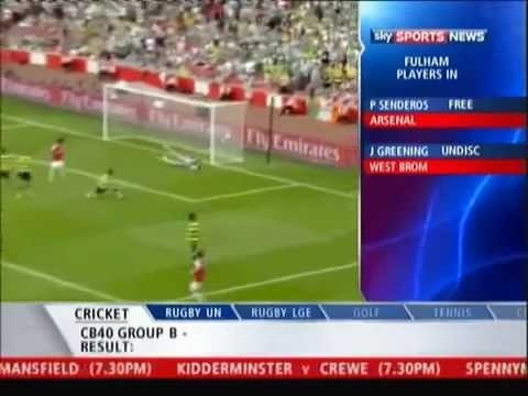 Arsenal 3 : 2 Celtic Glasow (01/08/2010) - Emirates Cup FINAL