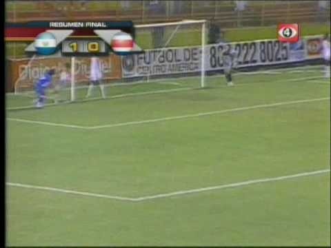 El Salvador 1 vs Costa Rica 0 Eliminatorias Sudáfrica 2010.