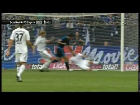 Primer Gol de Raul Gonzalez con el Schalke 04 Vs Bayern Munich 3-1 final liga total cup