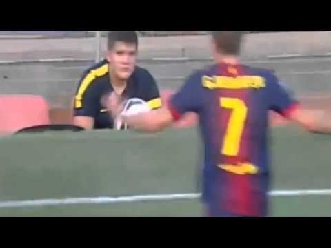 Barcelona B vs Almeria 4-5 All Goals & Full Match Highlights 17.08.2012 Hattrick Gerard Deulofeu