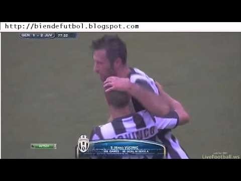 Serie A: Genoa vs Juventus 1-2 Gol de Vucinic 16/09/2012