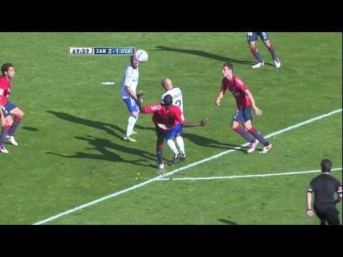 Jornada 5 : Gol de Apoño (3-1) en el Real Zaragoza - Osasuna