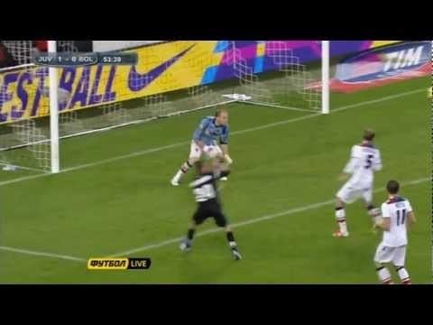 Juventus vs Bologna 1-1 31-10-2012 Quagliarella GOAL