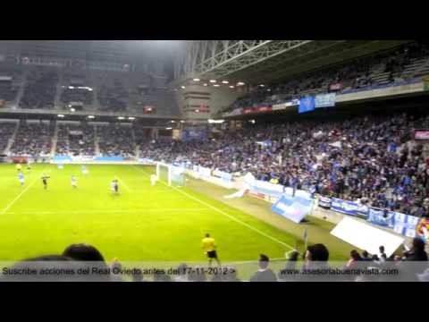 Real Oviedo 1-0 Real Madrid C; (Gol y ambiente)