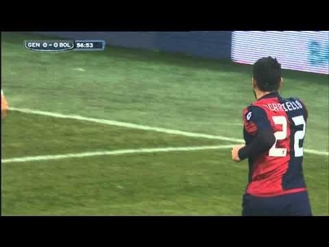 Marco Borriello goal (57') Genoa vs Bologna (2-0) Serie A Highlights Official HD [6/1/13]
