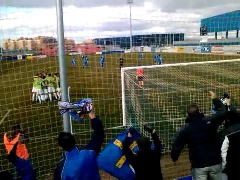 Fuenlabrada 0-2 Real Oviedo.Gol de penalty Cervero