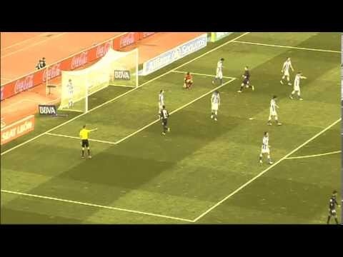 Gol Javi Guerra Real Sociedad-Valladolid 4-1