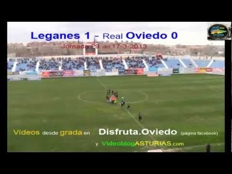 Leganes 1 - Real Oviedo 0 - Vídeo nº 20 desde GRADA - VideoblogASTURIAS.com