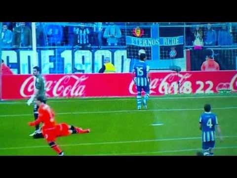 Sergio Garcia Amazing Goal (Espanyol 2-0 Real Sociedad) 31.03.2013