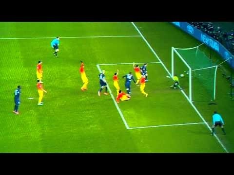 Zlatan Ibrahimovic  Goal (Paris SG 1-1 Barcelona) 02.04.2013