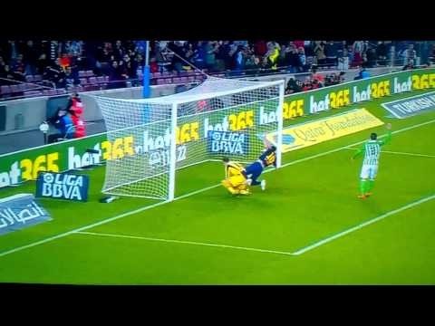 Lionel Messi Goal (Barcelona 4-2 Real Betis) 05.05.2013