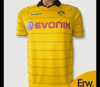 Camiseta Kappa del Borussia Dortmund 10/11.