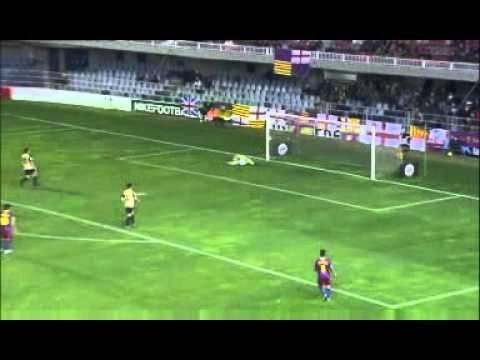 BARCELONA B 1 - PONFERRADINA 1-Liga Adelante jornada 17(19-12-2010)