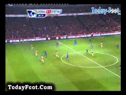 Arsenal 0-1 Everton (Saha) 01 02 2011