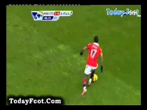 Manchester Utd 2 - 0 Aston Villa (Rooney) 01 02 2011