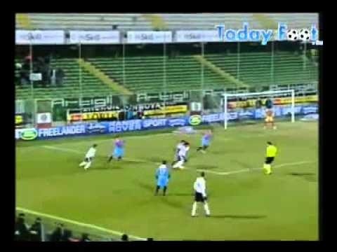 Cesena 1-1 Catania (tous les buts)  02 02 2011