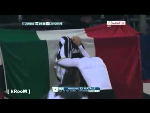 Antonio Di Natale -100- GOL (Udinese- Sampdoria 2-0) 05-02-2011