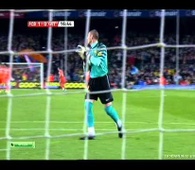 Fc Barcelona Vs Getafe 1-0 Dani Alves Amazing Goal 2011-03-19