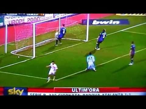PADOVA-ATALANTA 1-1 - highlights- SKY SPORT - [26.03.2011] - serie bwin - 33^ giornata -