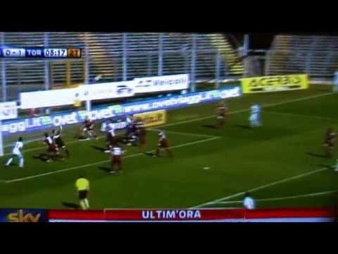 ALBINOLEFFE-TORINO 1-2 - highlights all goals - SERIE B -