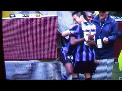 INTER-LAZIO 2-1 - il goal di SAMUEL ETO'O - [23-04-2011] *SERIE A*