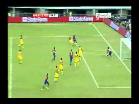 Keita goal | FC Barcelona 2-0 Club Ámerica | 6/8/2011