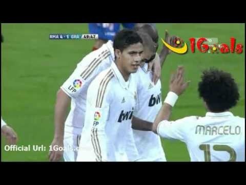 Real Madrid vs Granada 4-1 Benzema 2nd Goal 7.1.2011 Spain Primera Liga