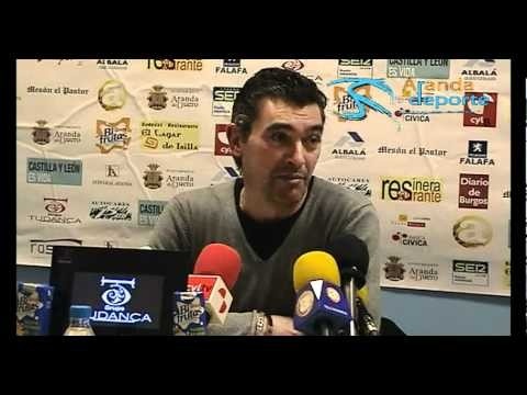 Chino Zapatera tras el Arandina 1-0 Alavés