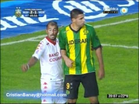 Aldosivi 5 Huracan 1  Torneo Nacional B 2011/12 Los goles (Relato Pablo Bari)